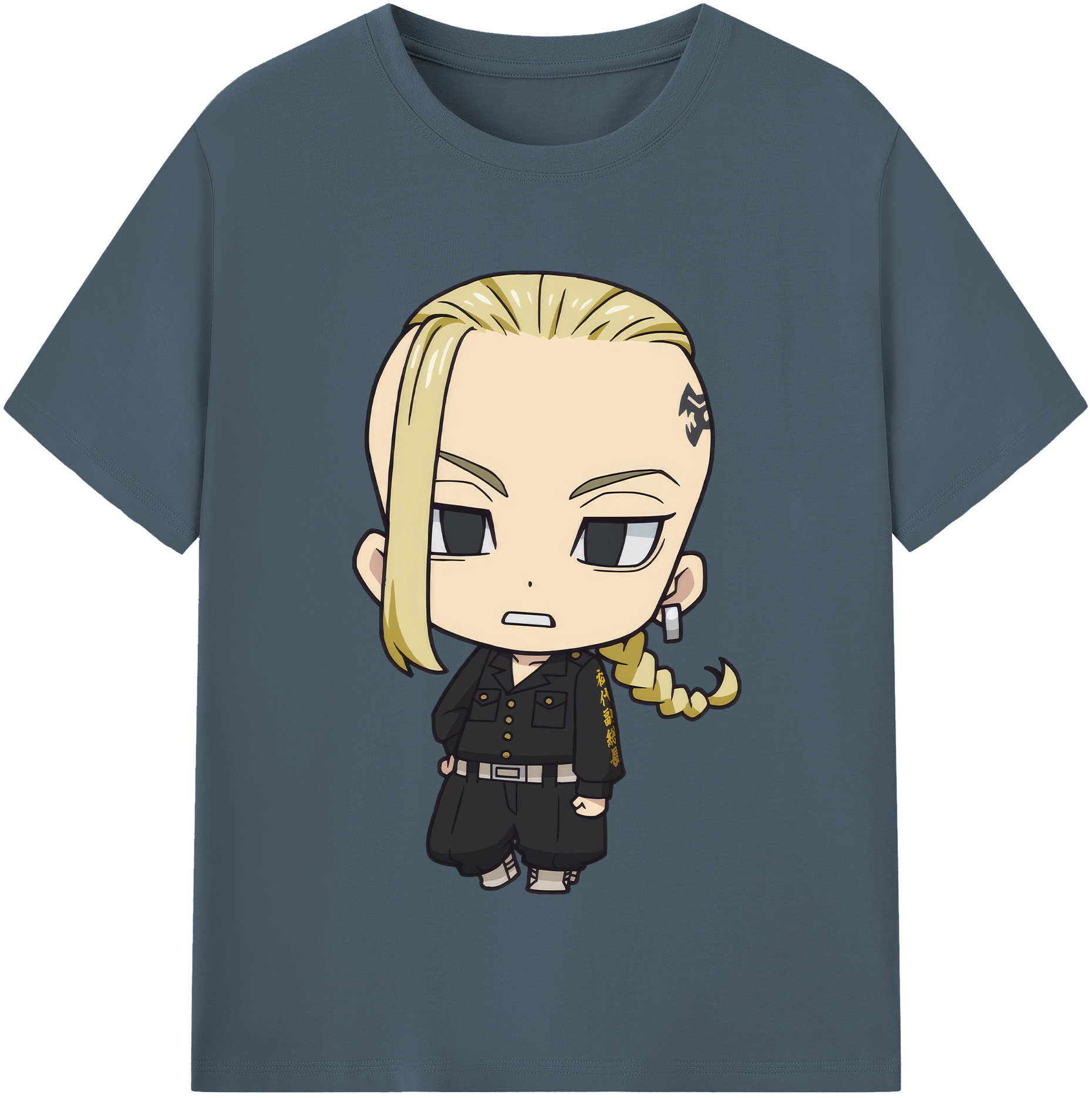 （画像用） 東京リベンジャーズ Tokyo Revengers 綿100％半袖Tシャツ（フロントプリント）
